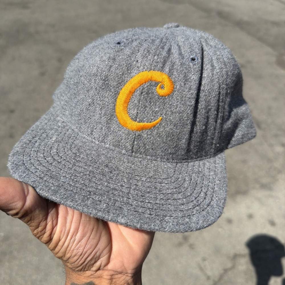 Vintage Cal Berkeley Bears Ball Cap 7 3/8 Collegiate Licensed Product 100% Wool
